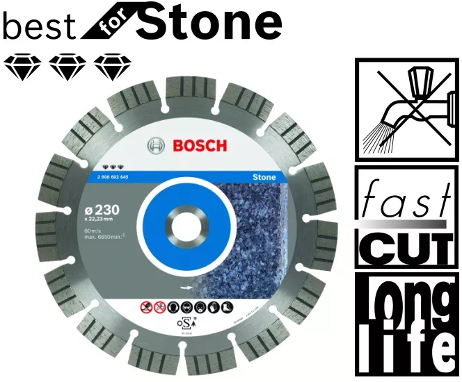 Disque diamanté Best for Stone Bosch